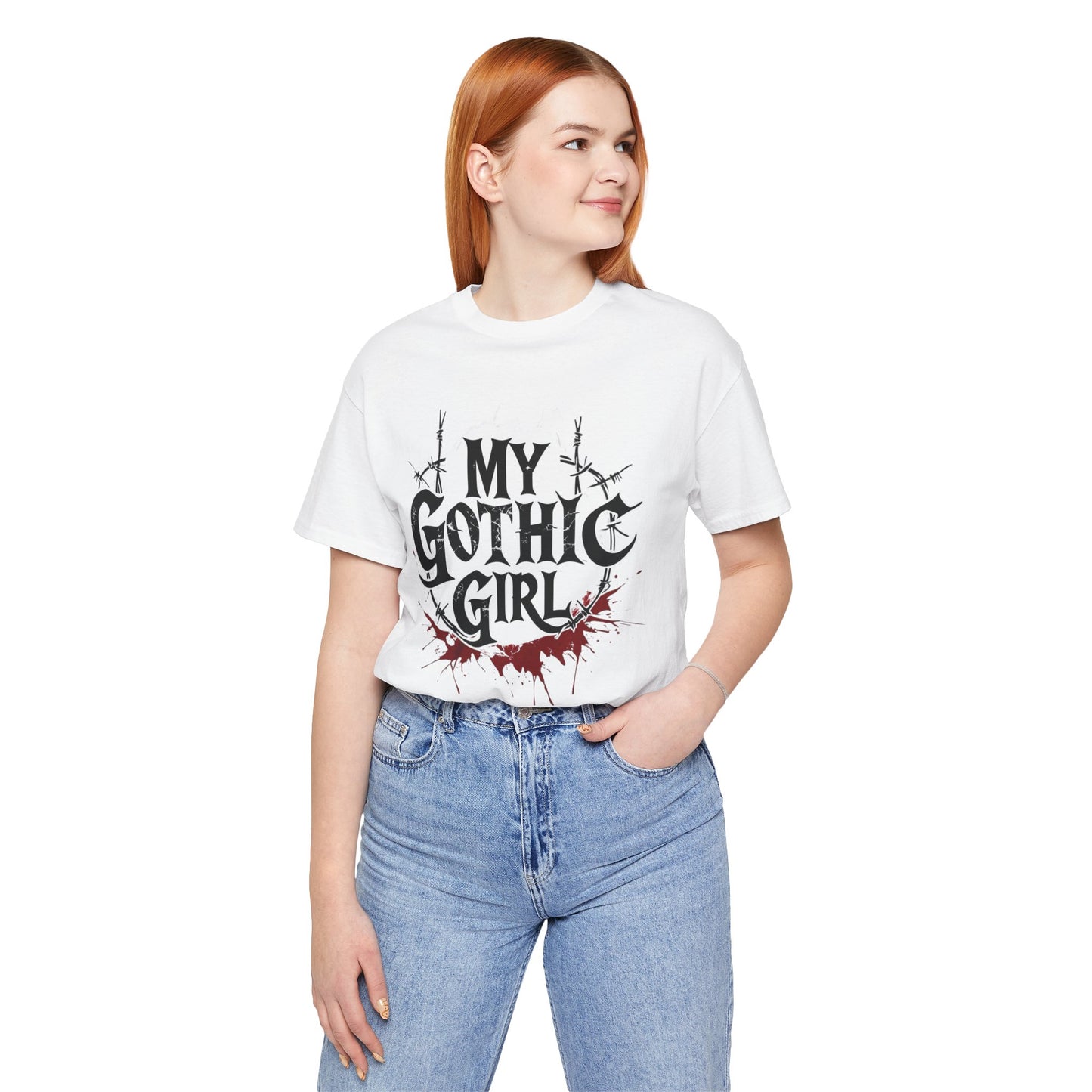 My Gothic Girl Graphic Poetic Goth Graphic Tee – My Gothic Girl