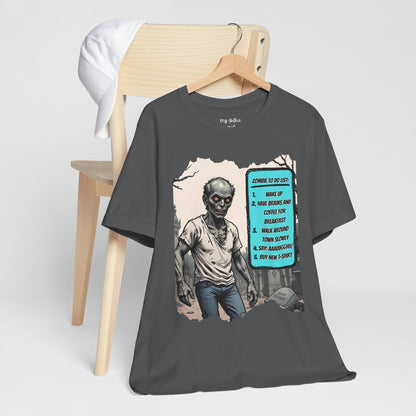 My Gothic Girl "Zombie: To Do List"  – Whimsy Goth Streetwear, Dark Poetry Fashion, Alt Aesthetic Apparel