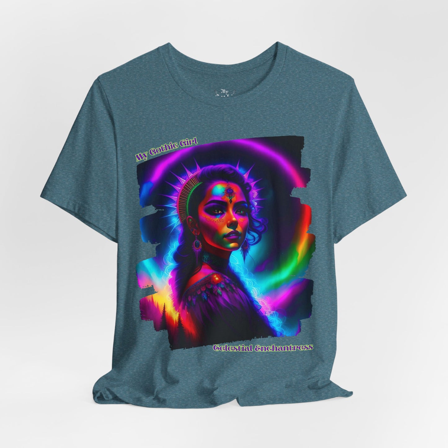 Celestial Enchantress Poetic Goth Graphic Tee – My Gothic Girl