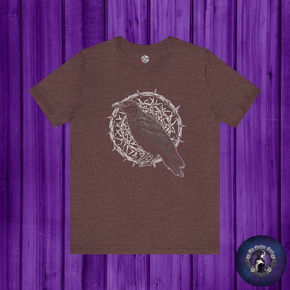 Thorn & Raven Gothic Graphic T-Shirt – Alt Aesthetic Poetic Goth Streetwear