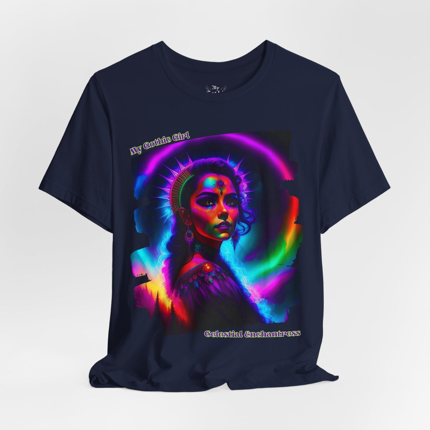 Celestial Enchantress Poetic Goth Graphic Tee – My Gothic Girl