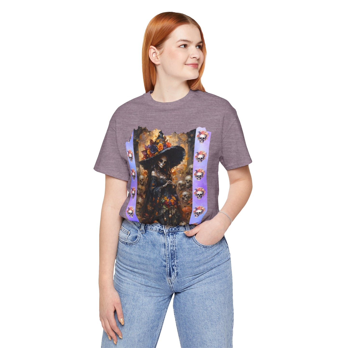 My Gothic Girl Dia De Los Muertos Graphic Tee – Gothic Streetwear, Whimsy Goth, Dark Poetry Alt Fashion