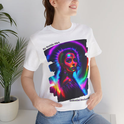 Celestial Enchantress Poetic Goth Graphic Tee – My Gothic Girl