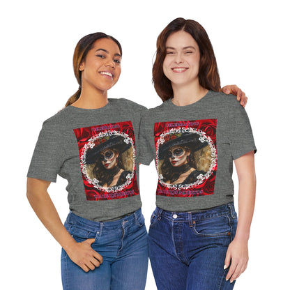 My Gothic Girl Dia De Los Muertos Graphic Tee – Gothic Streetwear, Whimsy Goth, Dark Poetry Alt Fashion