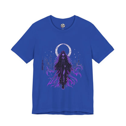 “Celestial Enchantress”  Gothic Graphic T-Shirt – Alt Aesthetic Poetic Goth Street-wear