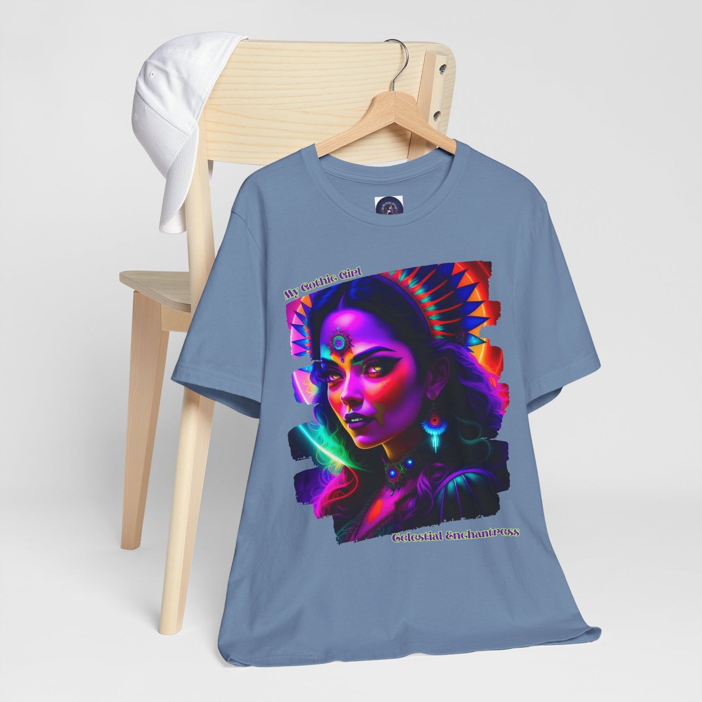 Celestial Enchantress Poetic Goth Graphic Tee – My Gothic Girl