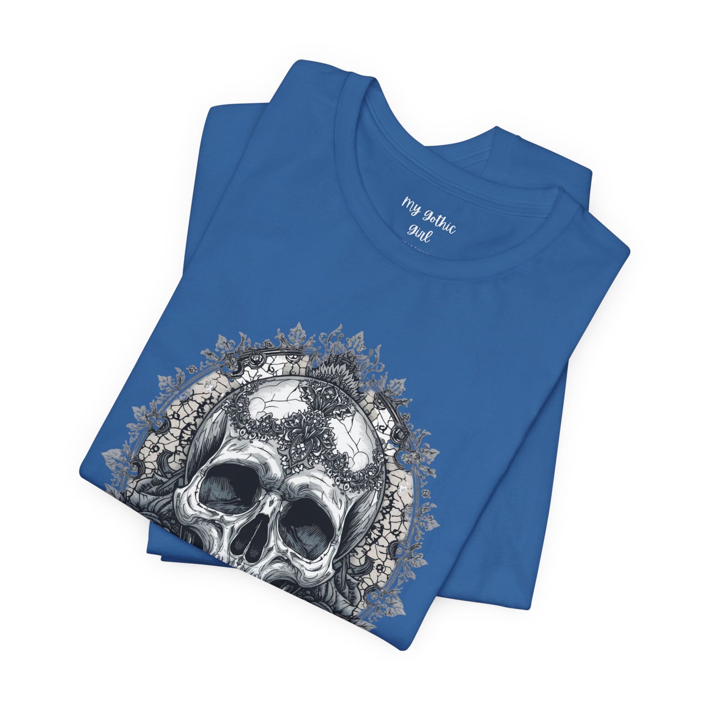 Gothic Skull Elegance T-Shirt
