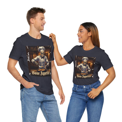 My Gothic Girl "Bone Appetite" Graphic T-Shirt Unisex Gothic Dark Fashion Casual Wear