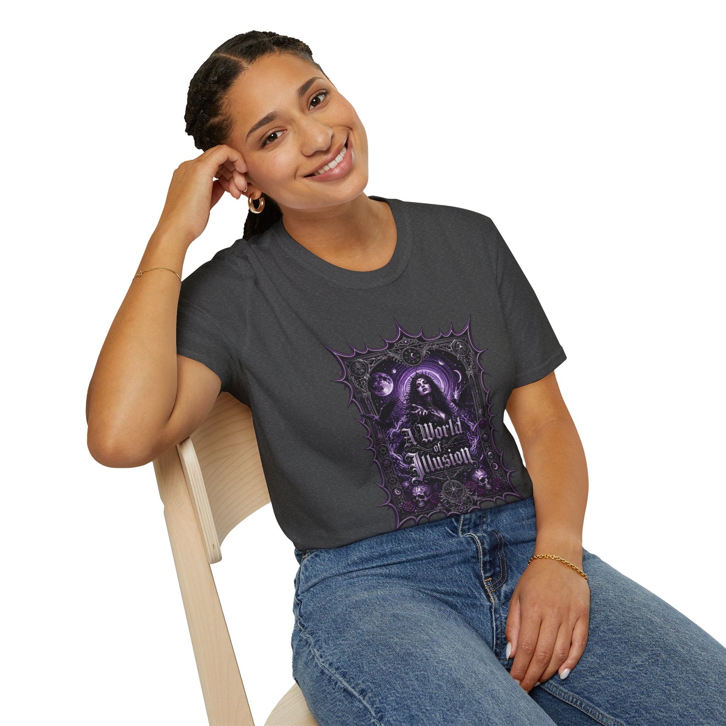 Gothic Girl 'Cosmic Gothic Illusion' T-Shirt