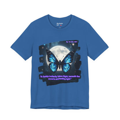 My Gothic Girl Graphic Tee – Whimsy Goth Streetwear, Dark Poetry Fashion, Alt Aesthetic Apparel
