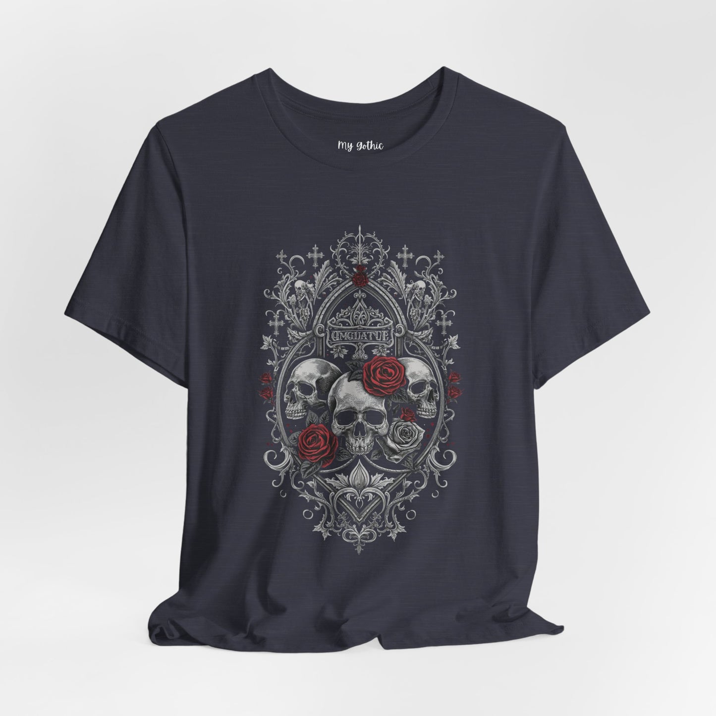 Skull & Roses Gothic Tee