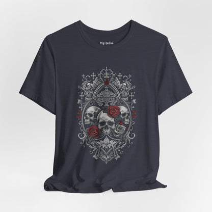 Skull & Roses Gothic Tee