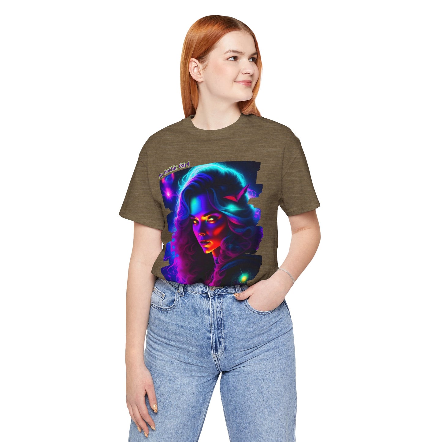 Celestial Enchantress Poetic Goth Graphic Tee – My Gothic Girl