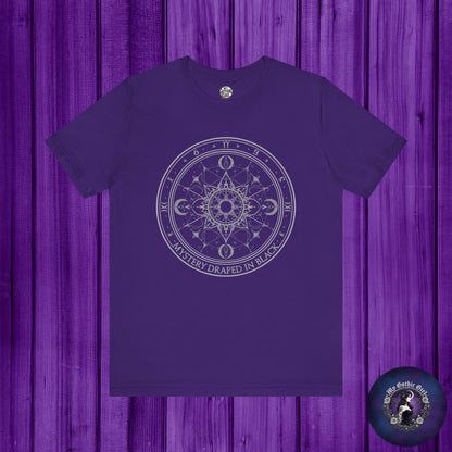 Copy of “Midnight Toy-maker's Creation” —hand-stitched Gothic doll Graphic T-Shirt – Alt Aesthetic Poetic Goth Street-wear