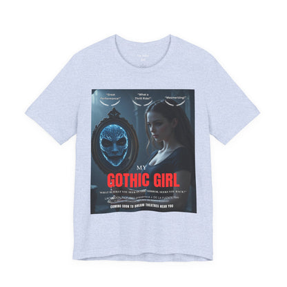 My Gothic Girl "Movie Poster" Graphic Tee – Gothic Streetwear, Whimsy Goth, Dark Poetry Alt Fashion