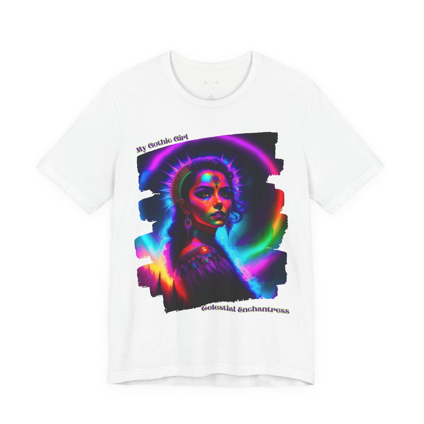 Celestial Enchantress Poetic Goth Graphic Tee – My Gothic Girl
