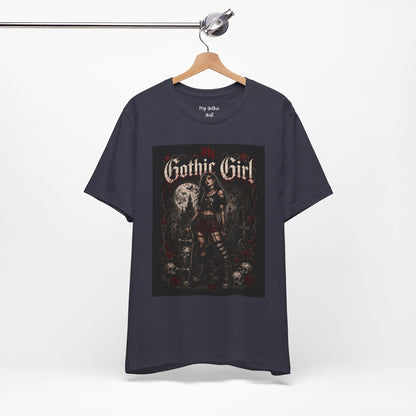 My Gothic Girl - Skater Girl Short Sleeve T Shirt