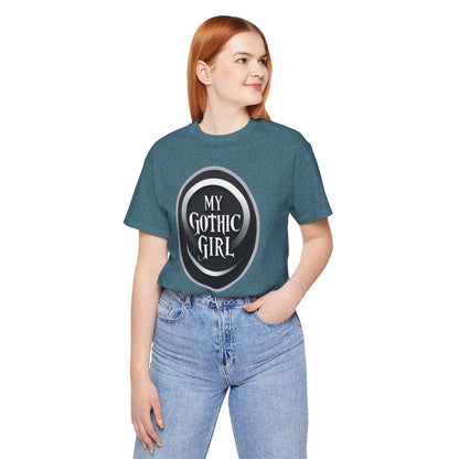 My Gothic Girl Poetic Goth Graphic Tee – Dark Alt Aesthetic Streetwear Fashion