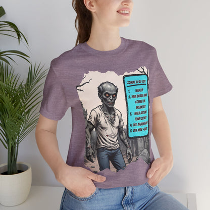 My Gothic Girl "Zombie: To Do List"  – Whimsy Goth Streetwear, Dark Poetry Fashion, Alt Aesthetic Apparel