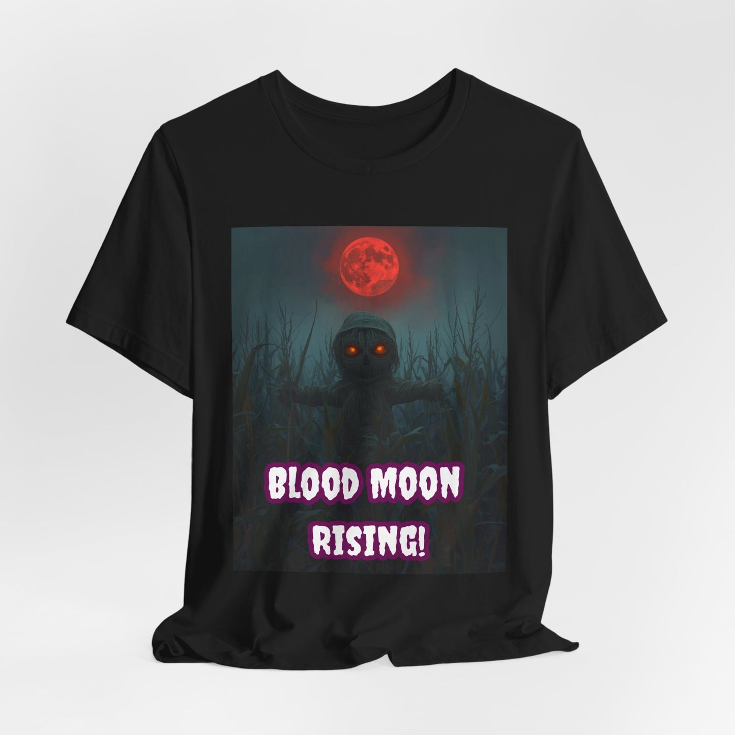 My Gothic Girl "Blood Moon Rising" Graphic T-Shirt Unisex Gothic Dark Fashion Casual Wear