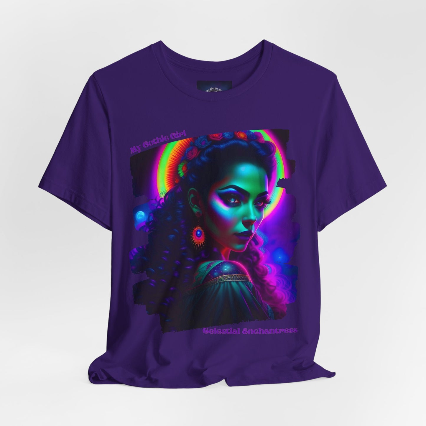 Celestial Enchantress Poetic Goth Graphic Tee – My Gothic Girl