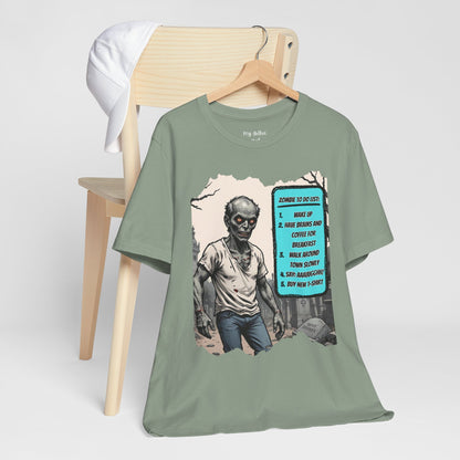My Gothic Girl "Zombie: To Do List"  – Whimsy Goth Streetwear, Dark Poetry Fashion, Alt Aesthetic Apparel