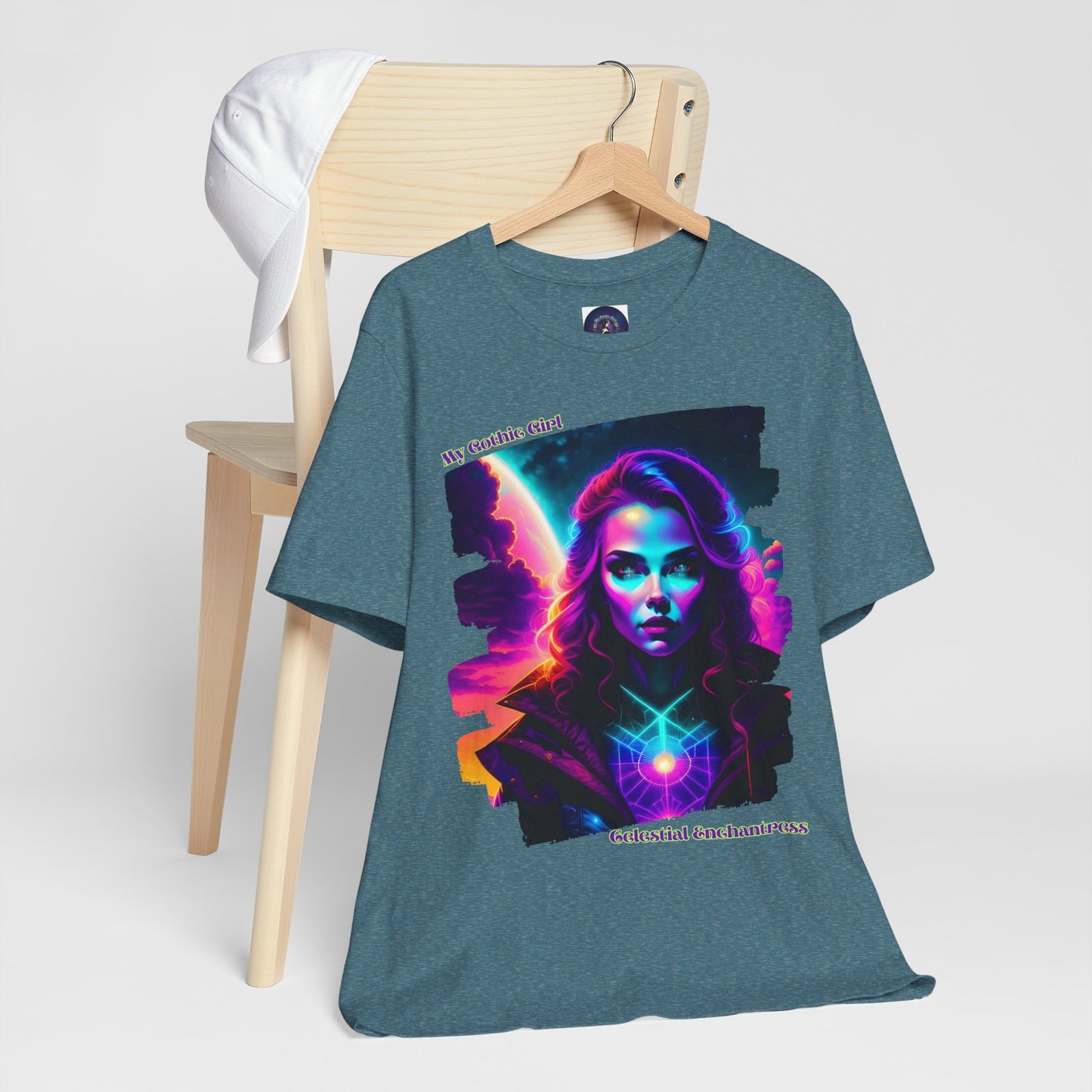 Celestial Enchantress Poetic Goth Graphic Tee – My Gothic Girl