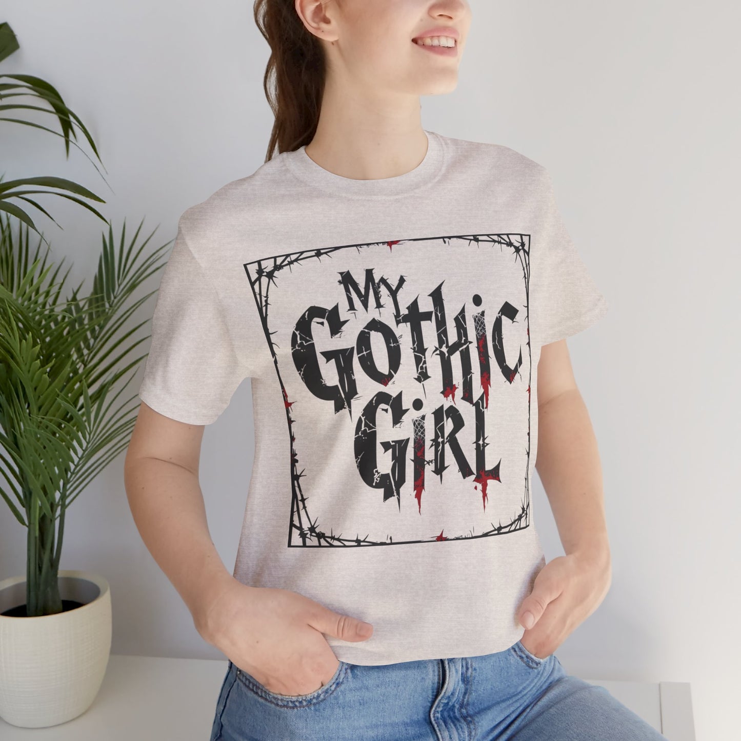 My Gothic Girl Graphic Poetic Goth Graphic Tee – My Gothic Girl