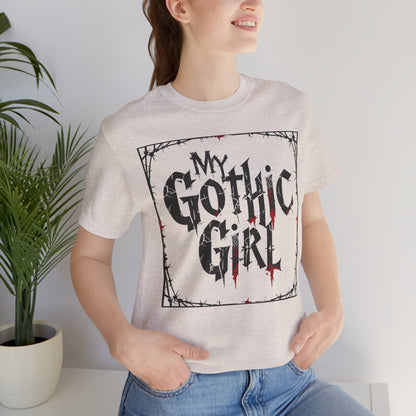 My Gothic Girl Graphic Poetic Goth Graphic Tee – My Gothic Girl