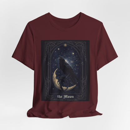 My Gothic Girl "Raven Moon" Graphic T-Shirt Unisex Gothic Dark Fashion Casual Wear
