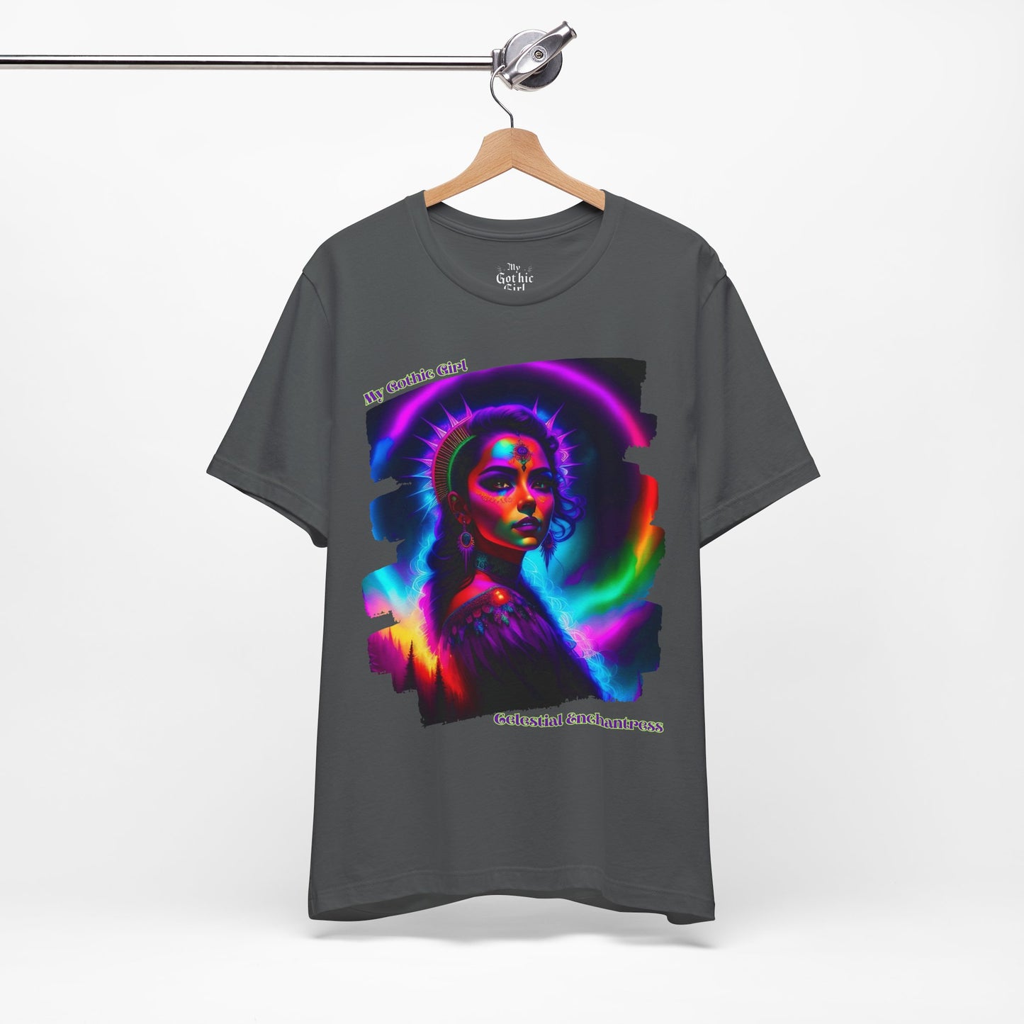 Celestial Enchantress Poetic Goth Graphic Tee – My Gothic Girl