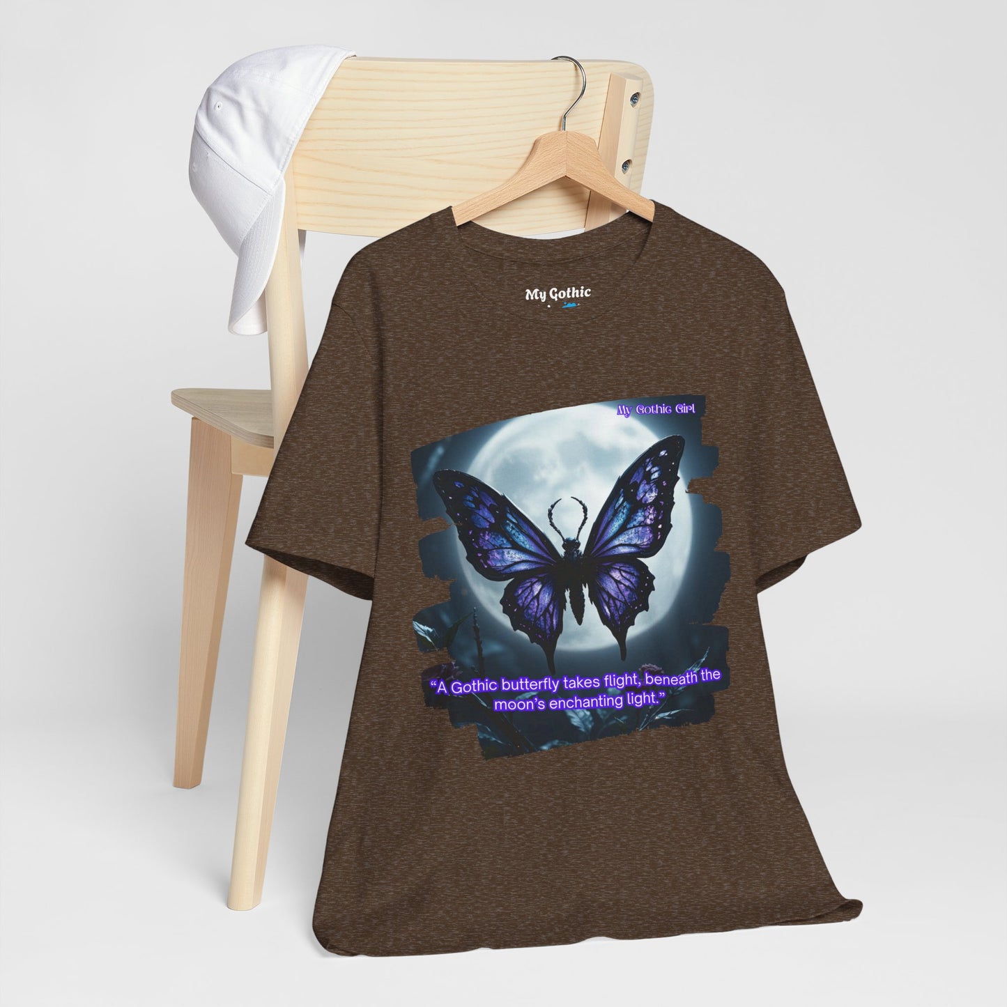 My Gothic Girl Graphic Tee – Whimsy Goth Streetwear, Dark Poetry Fashion, Alt Aesthetic Apparel