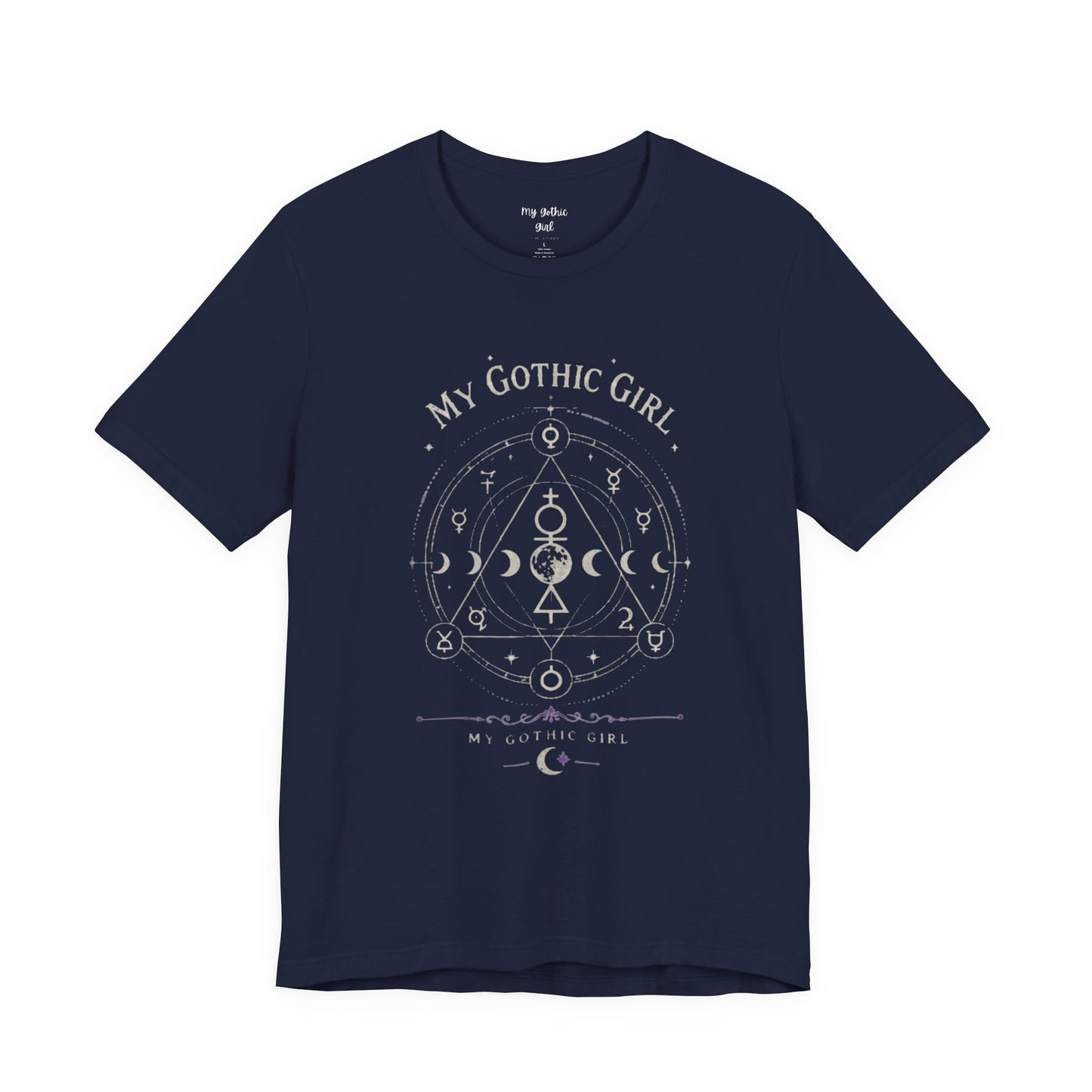 My Gothic Girl "The Alchemist" Gothic Design Short Sleeve T Shirt