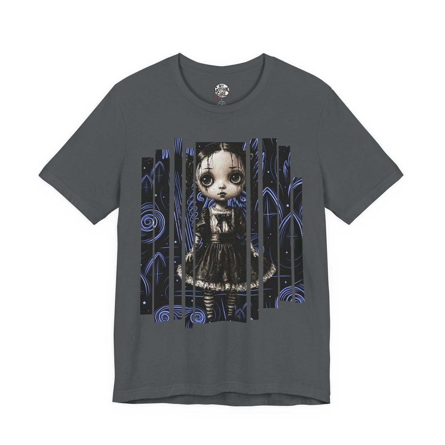 My Gothic Girl "Gothic Doll" Tee - Whimsy Goth, Gothic Fashion, Street Wear, Alt Design, Punk Fashion