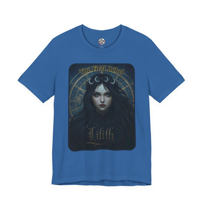 The First Rebel -"Lilith" Graphic T-Shirt – Alt Aesthetic Poetic Goth Street-wear