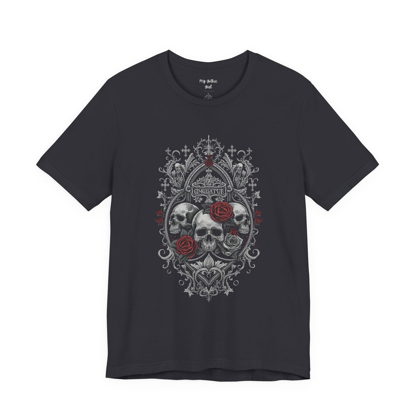 Skull & Roses Gothic Tee
