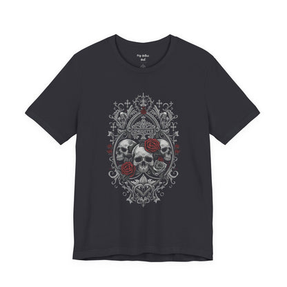Skull & Roses Gothic Tee