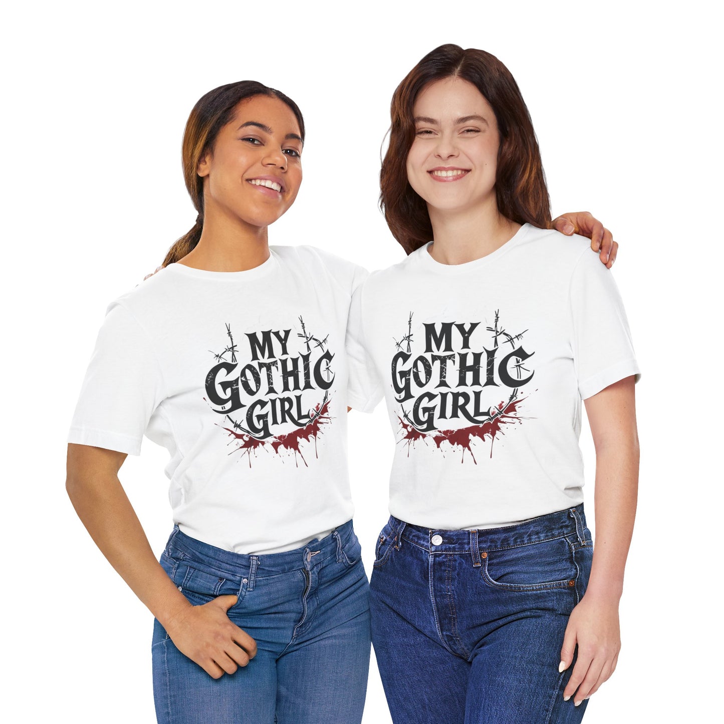 My Gothic Girl Graphic Poetic Goth Graphic Tee – My Gothic Girl