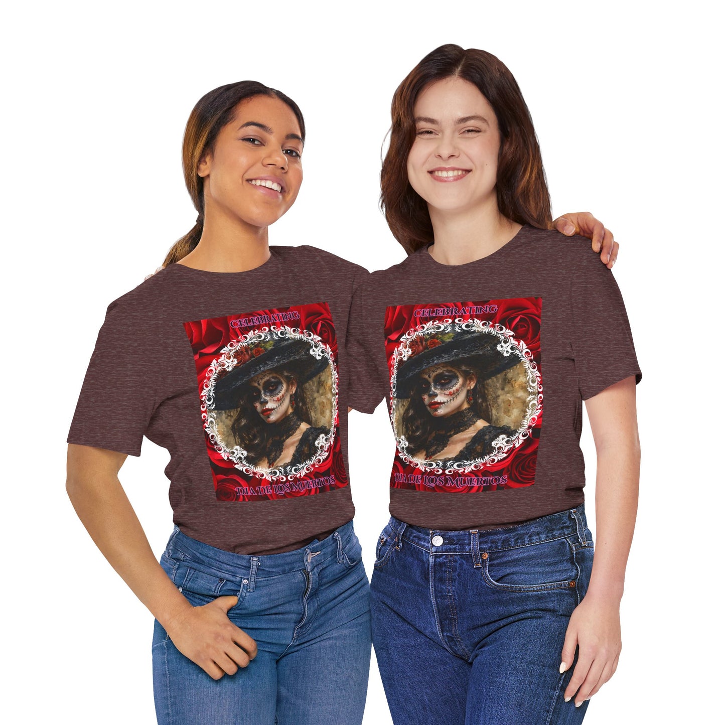 My Gothic Girl Dia De Los Muertos Graphic Tee – Gothic Streetwear, Whimsy Goth, Dark Poetry Alt Fashion