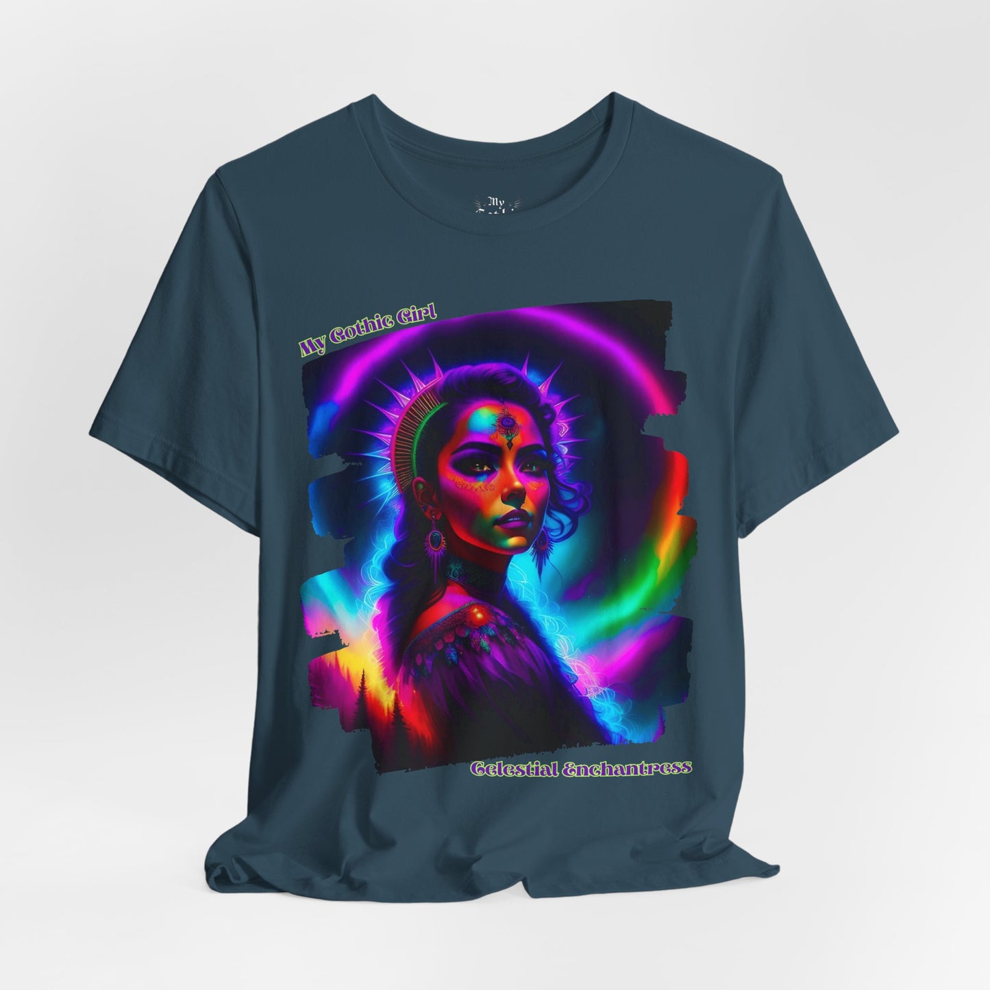 Celestial Enchantress Poetic Goth Graphic Tee – My Gothic Girl