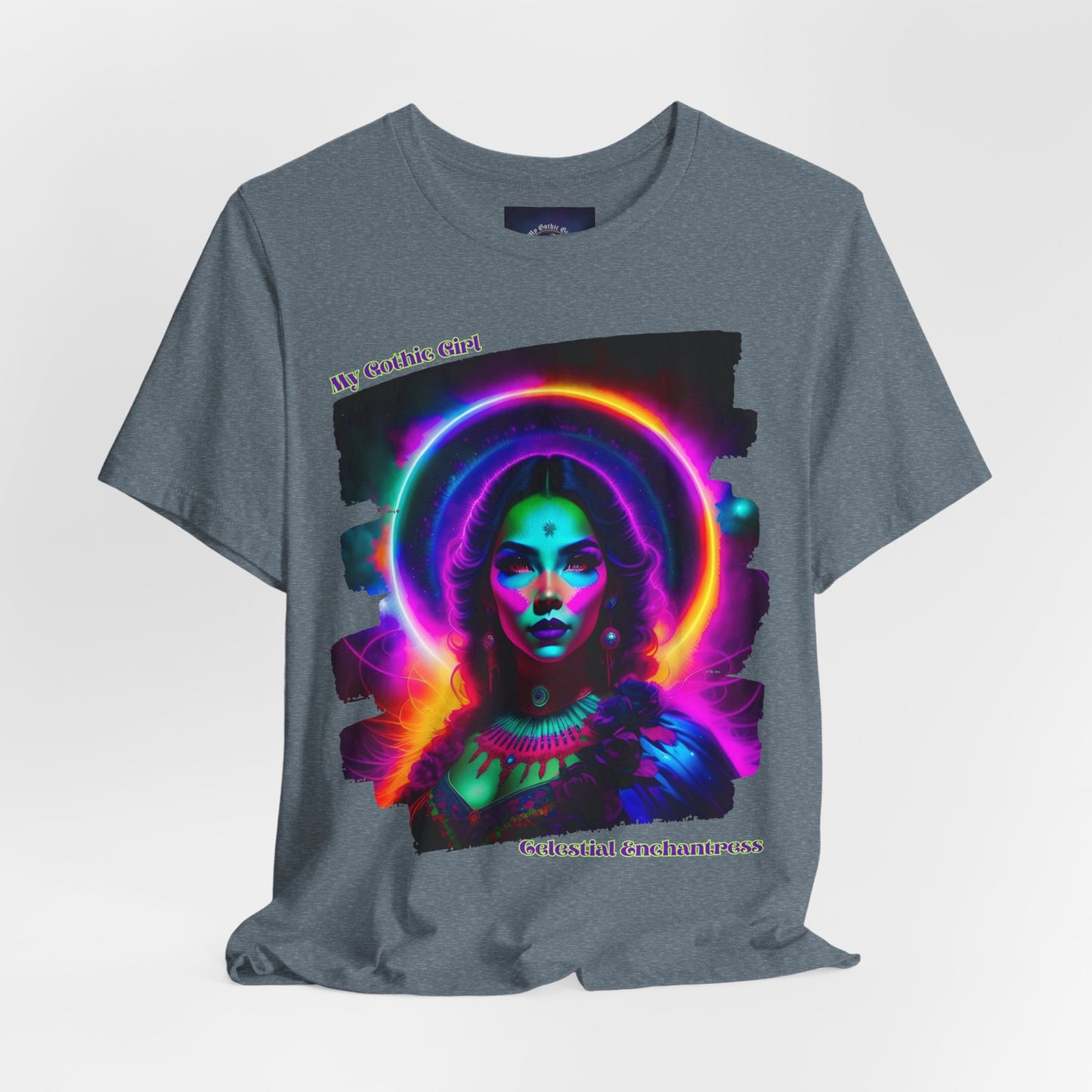 Celestial Enchantress Poetic Goth Graphic Tee – My Gothic Girl