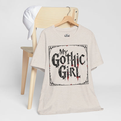 My Gothic Girl Graphic Poetic Goth Graphic Tee – My Gothic Girl