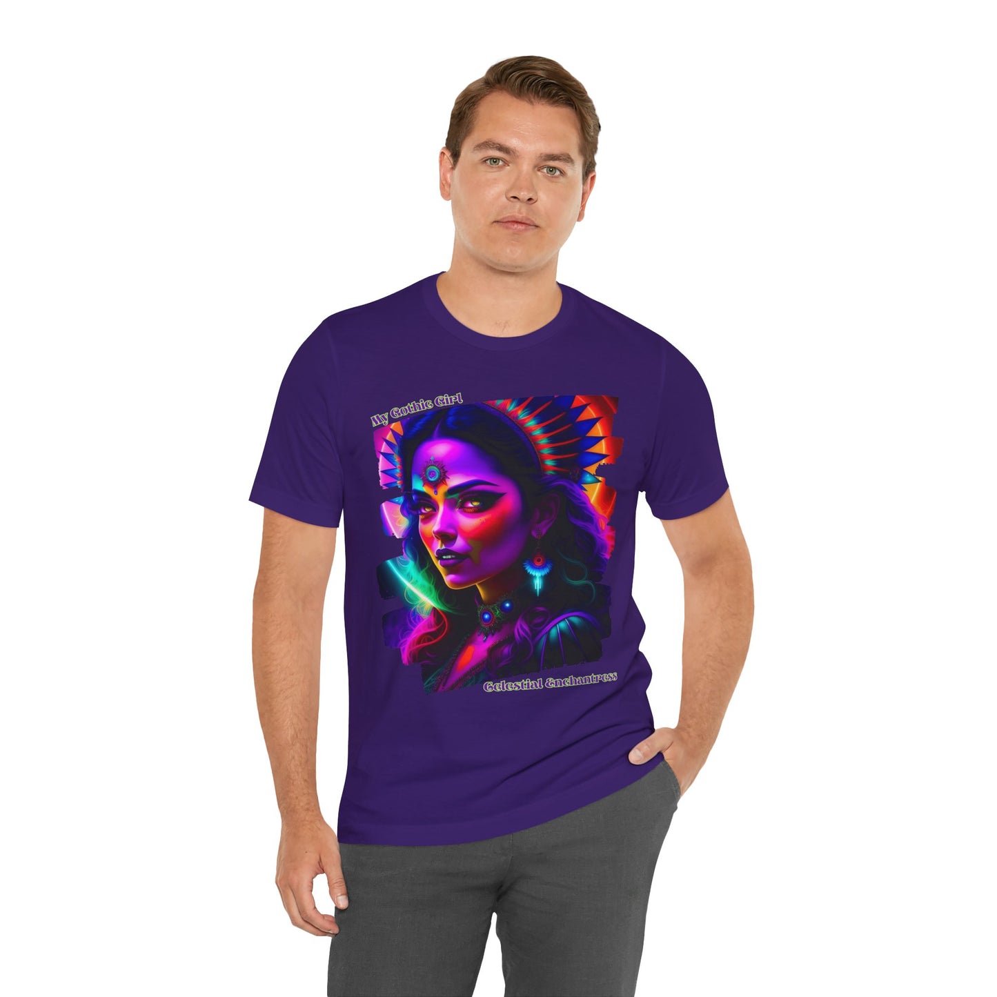 Celestial Enchantress Poetic Goth Graphic Tee – My Gothic Girl