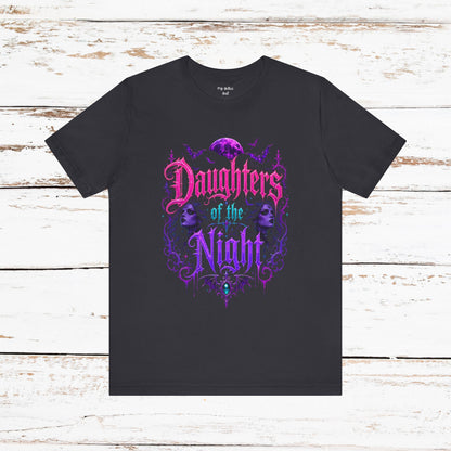 Daughters of the Night Tee — Gothic Vampire Moon Graphic T-Shirt