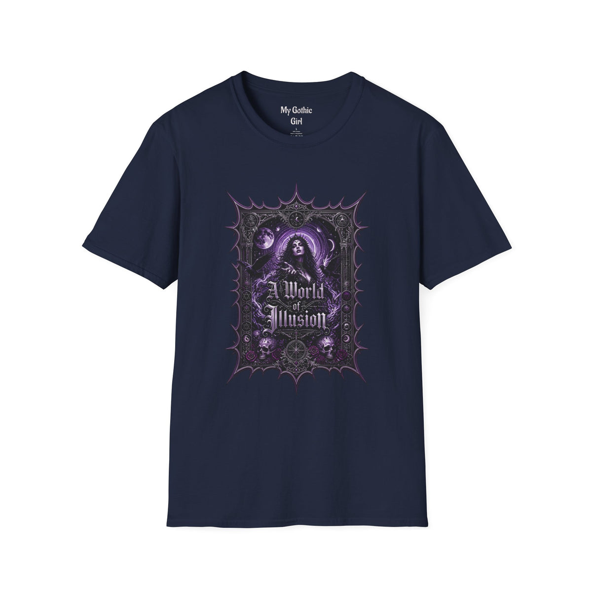 Gothic Girl 'Cosmic Gothic Illusion' T-Shirt