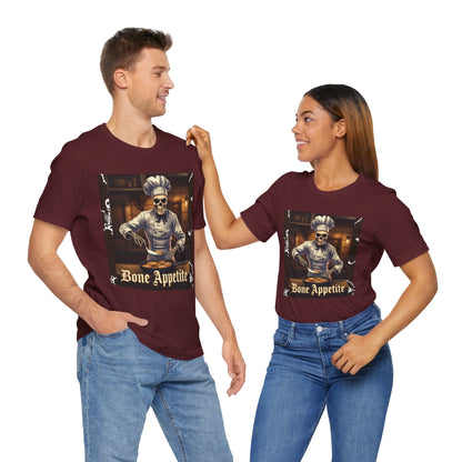 My Gothic Girl "Bone Appetite" Graphic T-Shirt Unisex Gothic Dark Fashion Casual Wear