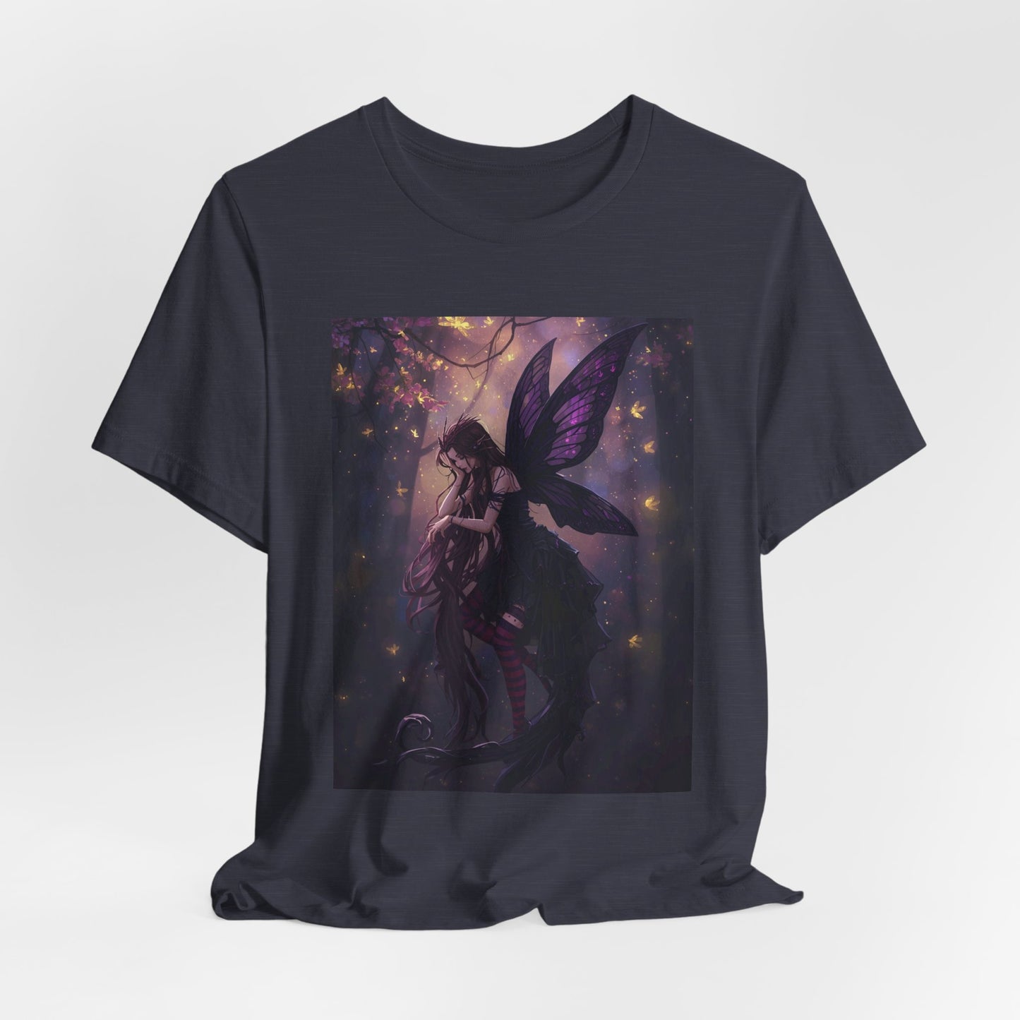 My Gothic Girl "Gothic Fairy" Graphic T-Shirt Unisex Gothic Dark Fashion Casual Wear