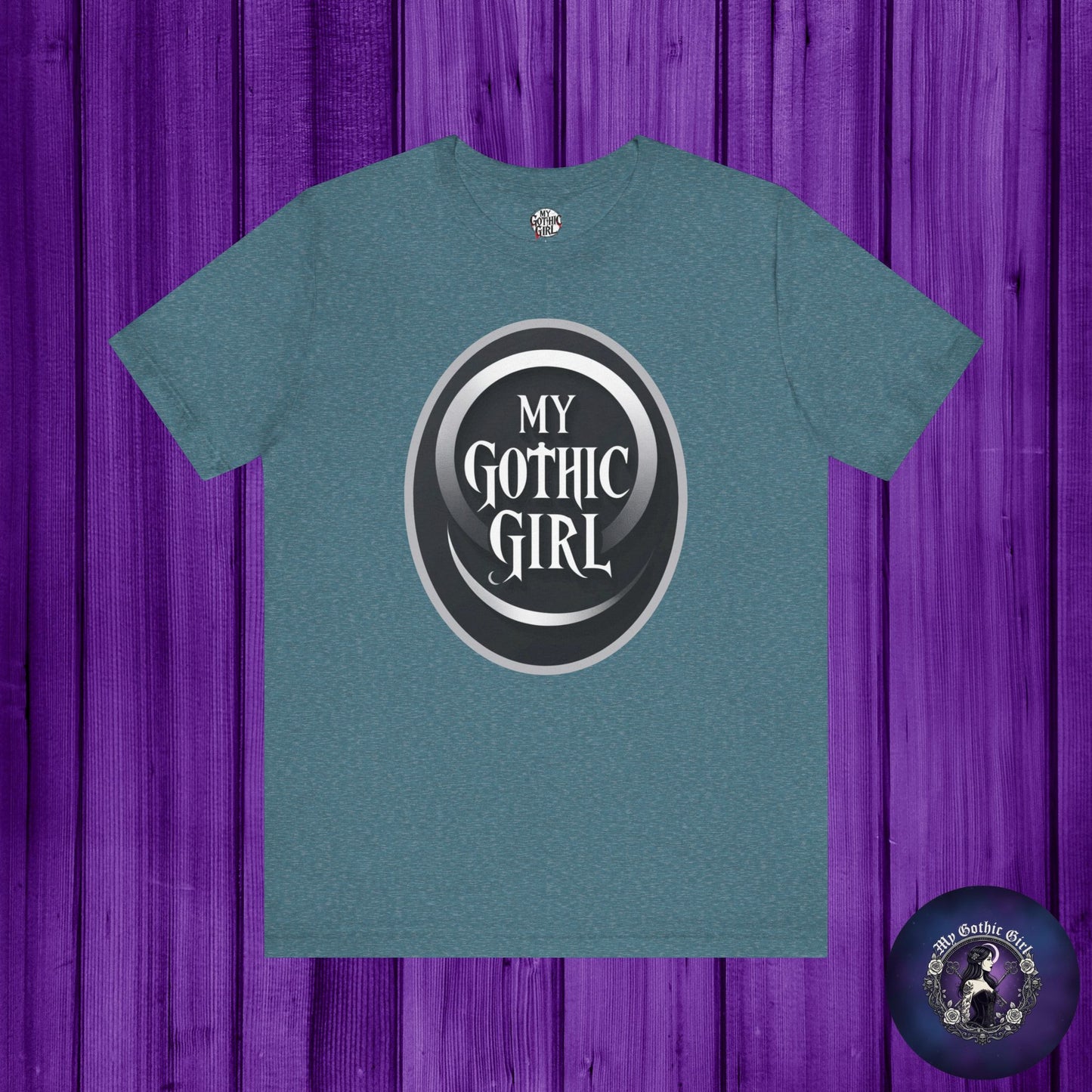My Gothic Girl Poetic Goth Graphic Tee – Dark Alt Aesthetic Streetwear Fashion