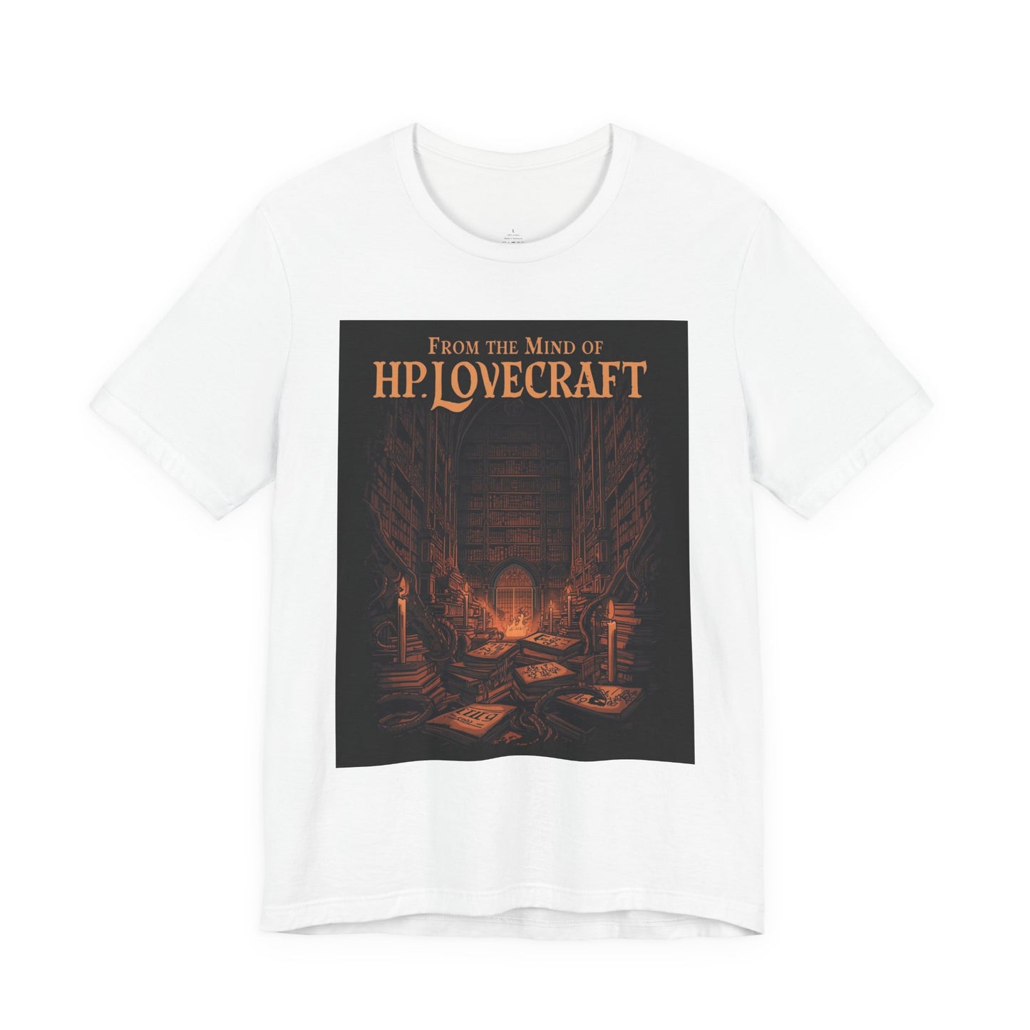"From The Mind Of H.P. Lovecraft" Gothic Literary Library T-Shirt