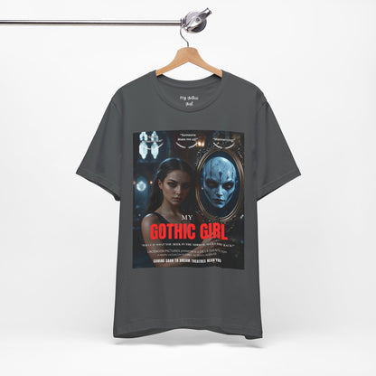 My Gothic Girl T-Shirt "Movie Poster" – Whimsy Goth Streetwear, Dark Poetry Fashion, Alt Aesthetic Apparel